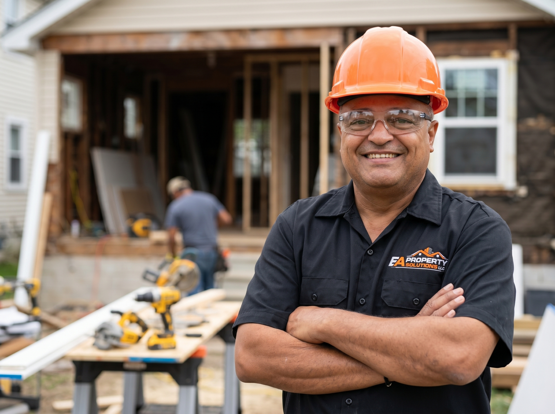 Experienced EA Property Solutions construction team